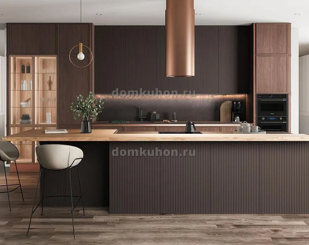 Кухня п образная - Лилия