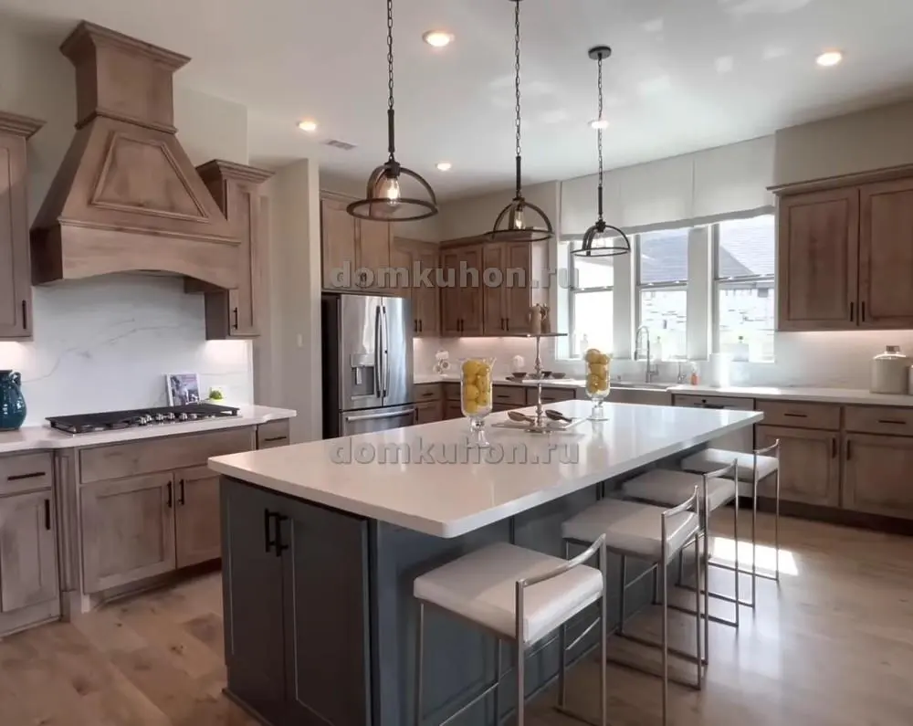 Кухня с островом - Брелони (2)